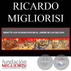 BRIGITTA VON SCHARKOPEN EN EL JARD�N DE LAS DEL�CIAS II (Instalaci�n de RICARDO MIGLIORISI)
